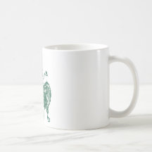 SOUTH EAST ASIAN SITTING BUDDHA ON LION MUG