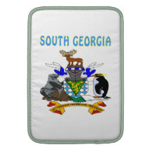 South Georgia Coat Of Arms MacBook Sleeve