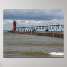 South Haven Lighthouse Poster