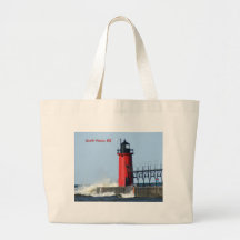 South Haven Lighthouse Tote Bag