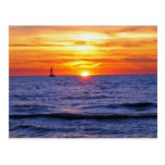 South Haven Sunset Postcard