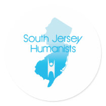 South Jersey Humanists Round Stickers