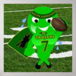 South Johnston Trojans Football Poster