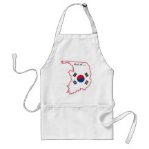 South Korea Apron