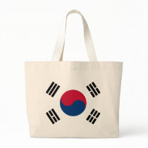 South Korea Flag Tote Bag