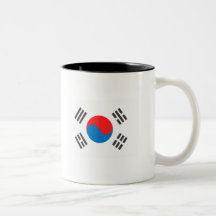 South Korea Flag Coffee Mug