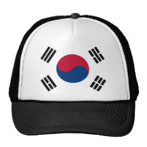 South Korea Flag Hat