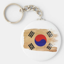 South Korea Flag Key Chain