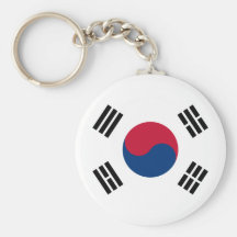 South Korea Flag Key Chains