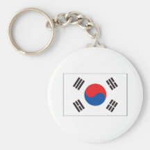 South Korea Flag Key Chains