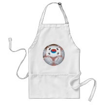 South Korea Football Apron