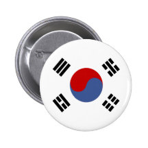 South Korea High quality Flag Pins