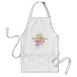 South Korea Map aprons
