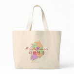 South Korea Map bags