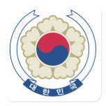 South Korea National Emblem stickers