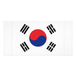 South Korea National Flag photo cards