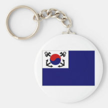 South Korea Naval Jack Keychains