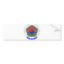 South Korea Official Coat Of Arms Heraldry Symbol bumper stickers