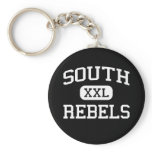South - Rebels - High School - Willoughby Ohio keychains