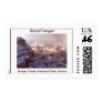 South Rim of the Grand Canyon in winter. Postage Stamps