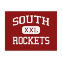 South - Rockets - High - Knoxville Tennessee postcards