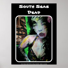 'South Seas Dead' Zombie Poster