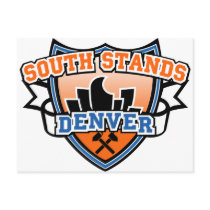 South Stands Denver Fancast Post Cards