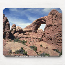 South window, Arches National Park, Utah rock form Mousepad