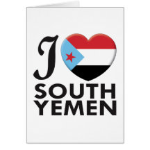 South Yemen Love Card