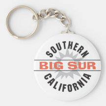 Southern California - Big Sur Keychains