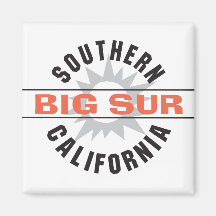 Southern California - Big Sur Magnet
