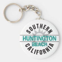 Southern California - Huntington Beach Key Chain