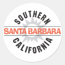 Southern California - Santa Barbara Stickers