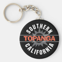 Southern California - Topanga Key Chain