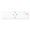 Southern Cross Green bumper stickers