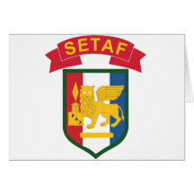 Southern European Task Force Greeting Card