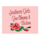 Southern Girls for Obama Biden Post Cards