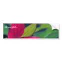 Southern red trillium bumper stickers
