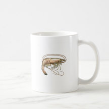 Southern Shrimp Art Coffee Mugs