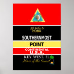 Southernmost Point Buoy Key West Print