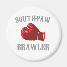 southpaw brawler fridge magnets