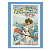 Southsea and Portsmouth Post Card