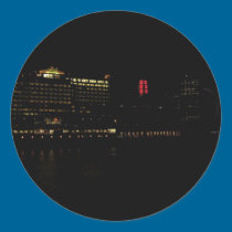 Southwark at Night Sticker stickers