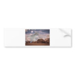 Southwest Desert Lightning Storm Landscape bumper stickers