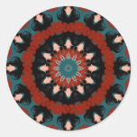 Southwest Kaleidoscope Round Sticker