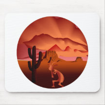 Southwest Kokopelli Mouse Pads