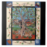 "Southwest Tree of Life" Four Seasons, Tile Trivet
