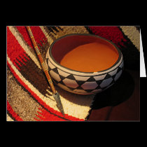 Southwestern Native American artefacts card cards