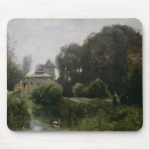 Souvenir of the Villa Borghese, 1855 Mousepads
