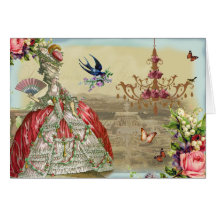 Souvenirs de Versailles Happy Birthday Card